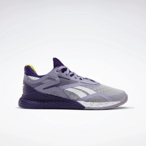 Women's Reebok Nano X Cross Training Shoes Purple/Purple/White | 06159-XAIV
